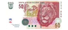 bankbiljet zuid afrika