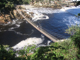 tsitsikamma hangbrug tuinroute