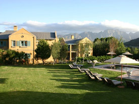 accommodatie hotel franschhoek