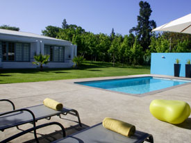 zwembad swellendam lodge luxe